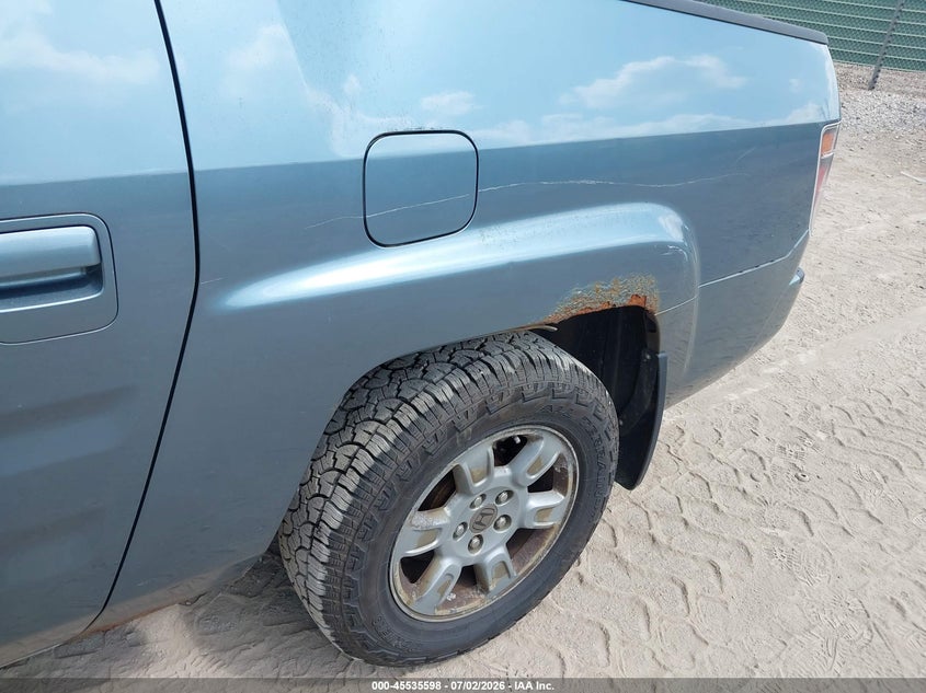 2008 Honda Ridgeline Rtx VIN: 2HJYK16328H533703 Lot: 45535598
