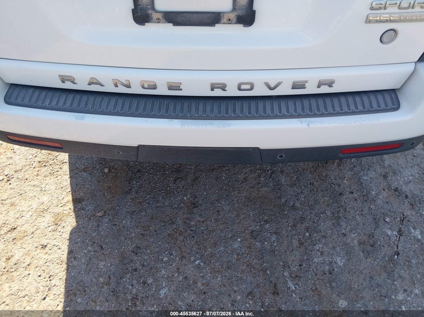 2011 Land Rover Range Rover Sport Hse VIN: SALSK2D40BA705107 Lot: 45535627