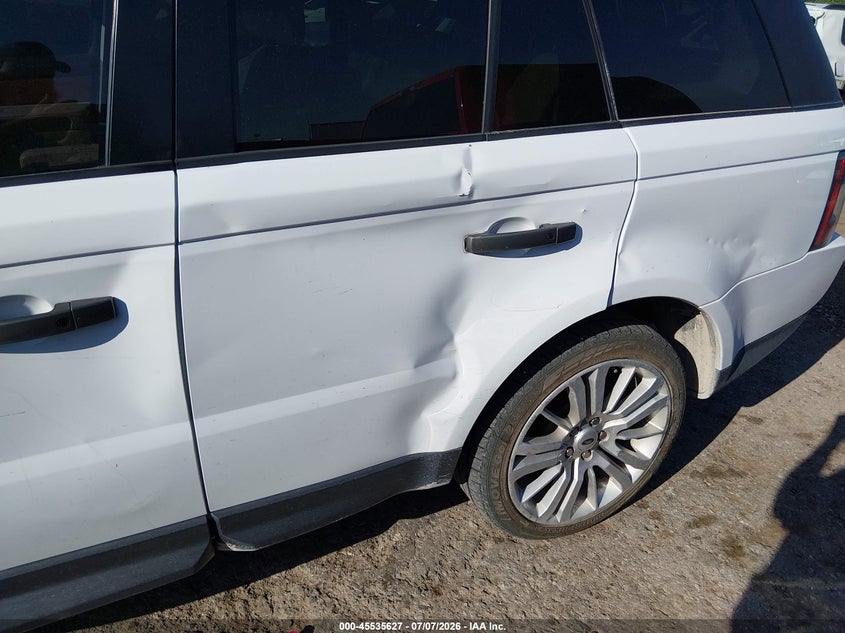 2011 Land Rover Range Rover Sport Hse VIN: SALSK2D40BA705107 Lot: 45535627