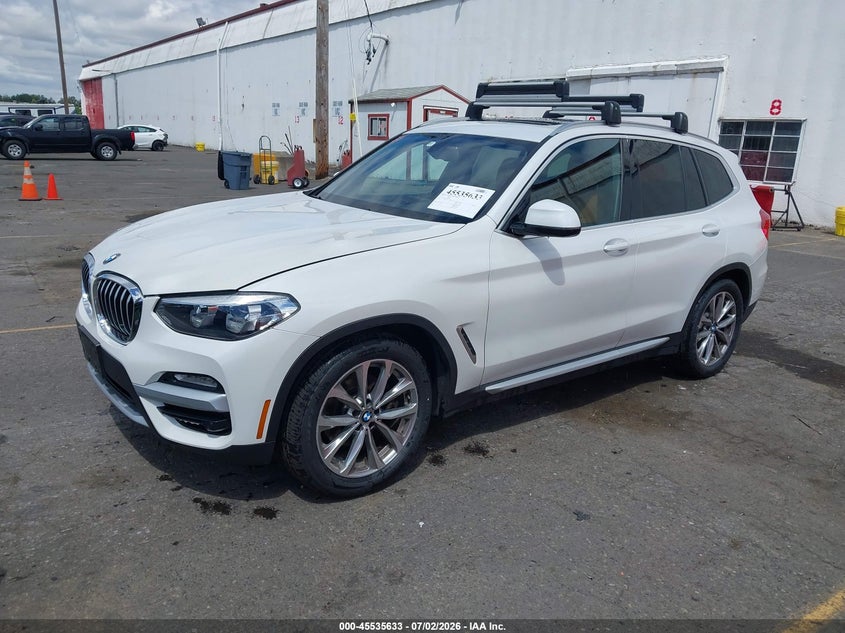 Vin: 5uxtr9c54jld73428, lot: 46033877, bmw x3 xdrive30i 20182