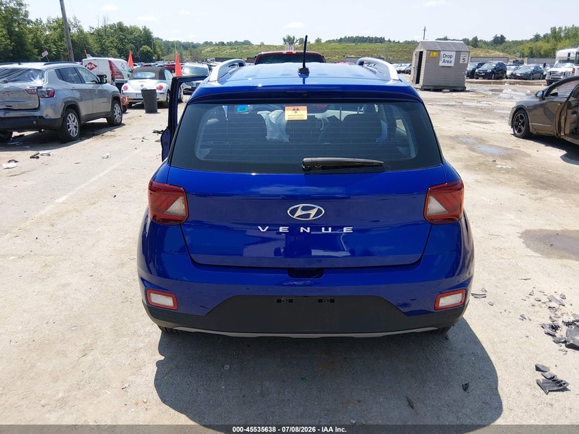 2025 Hyundai Venue Limited VIN: KMHRC8A39SU382980 Lot: 45535638