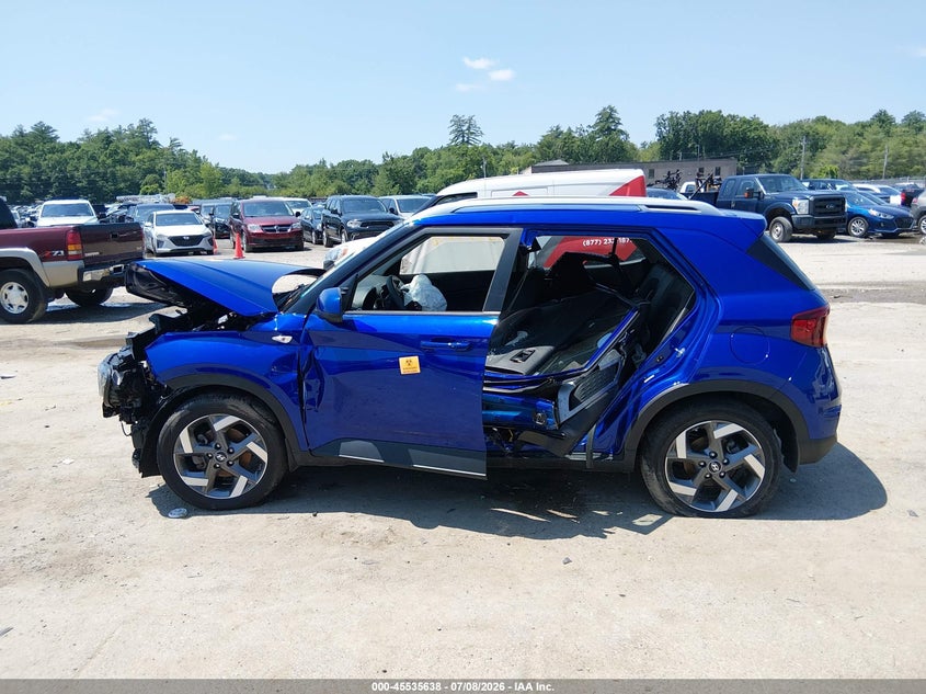 2025 Hyundai Venue Limited VIN: KMHRC8A39SU382980 Lot: 45535638