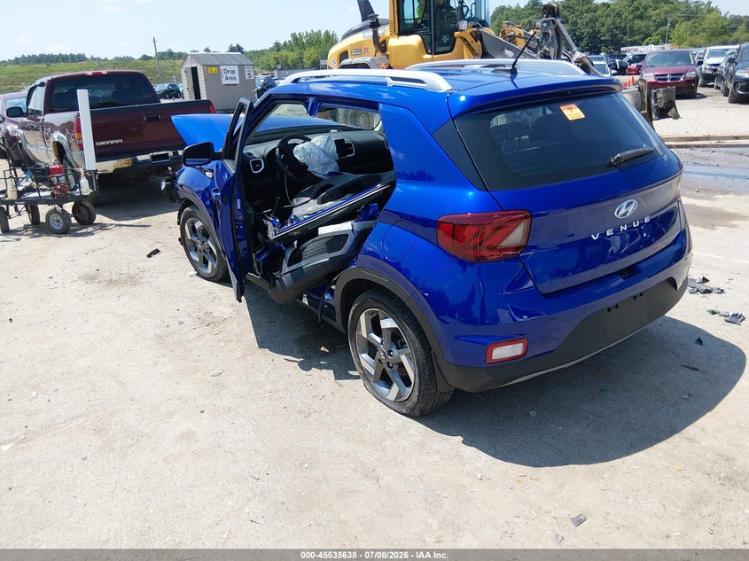 2025 HYUNDAI VENUE auction photo 3