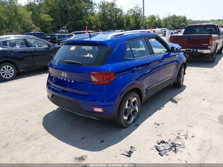 2025 HYUNDAI VENUE auction photo 4