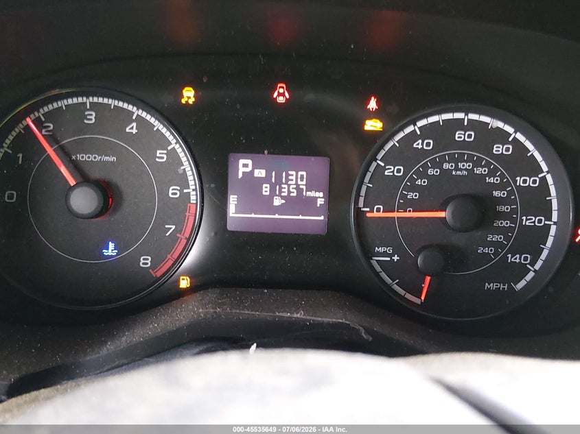 2018 SUBARU CROSSTREK auction photo 7