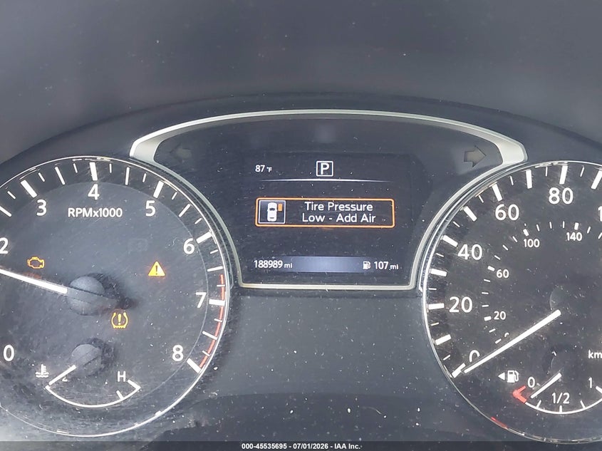 2016 NISSAN ALTIMA auction photo 7