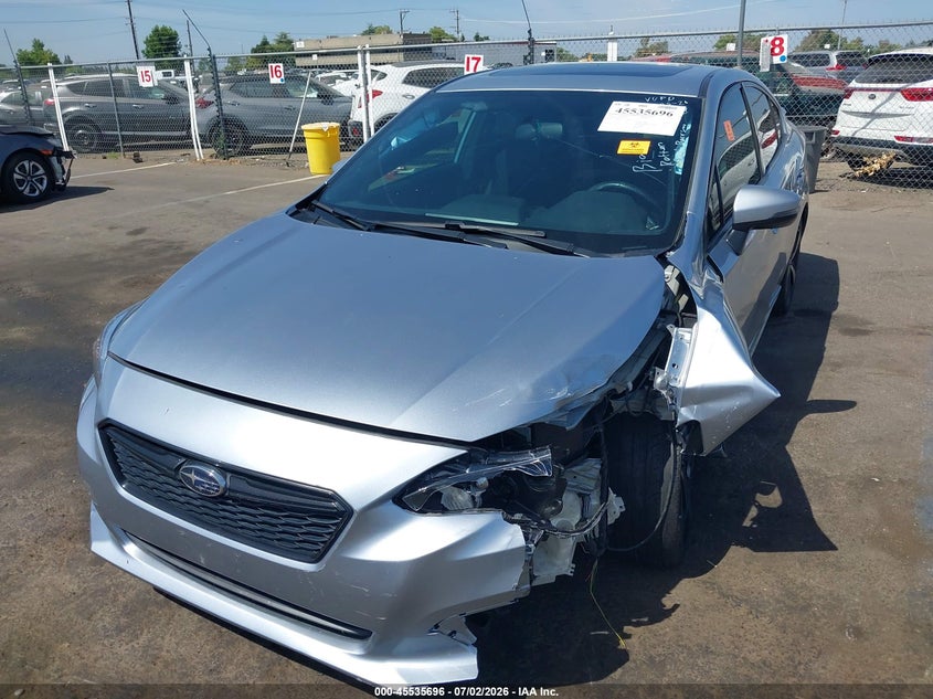 Vin: 4s3gkal65h3601512, lot: 46033940, subaru impreza 2.0i sport 20172
