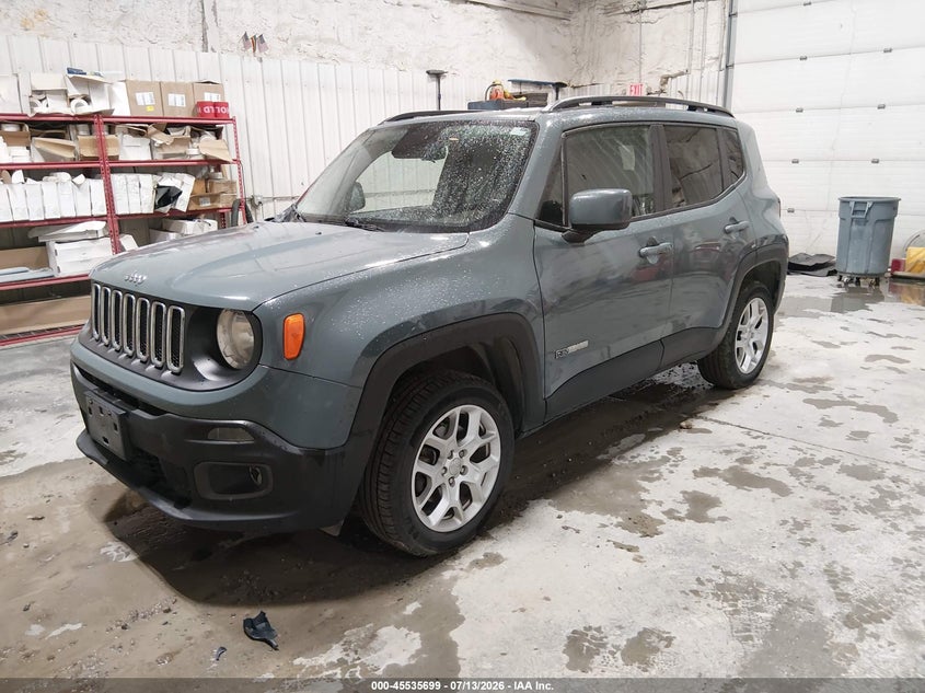 2017 Jeep Renegade, Normal Wear & Tear, IAAI, VIN ZACCJBBB5HPG02726 — photo 2