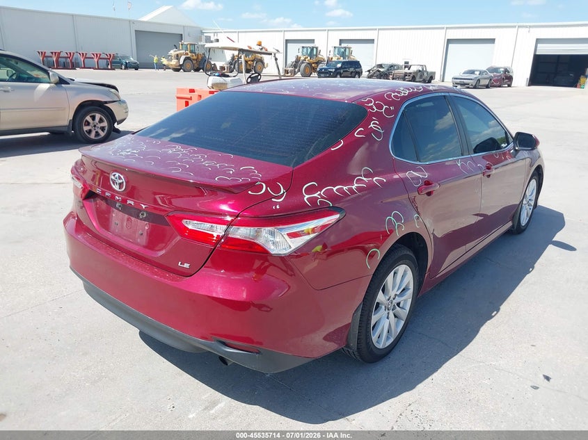 2018 TOYOTA CAMRY auction photo 4