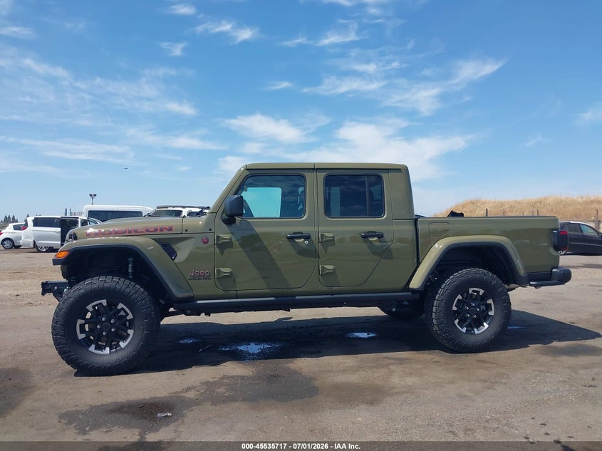 2026 Jeep Gladiator Rubicon 4X4 VIN: 1C6RJTBG3TL157581 Lot: 45535717
