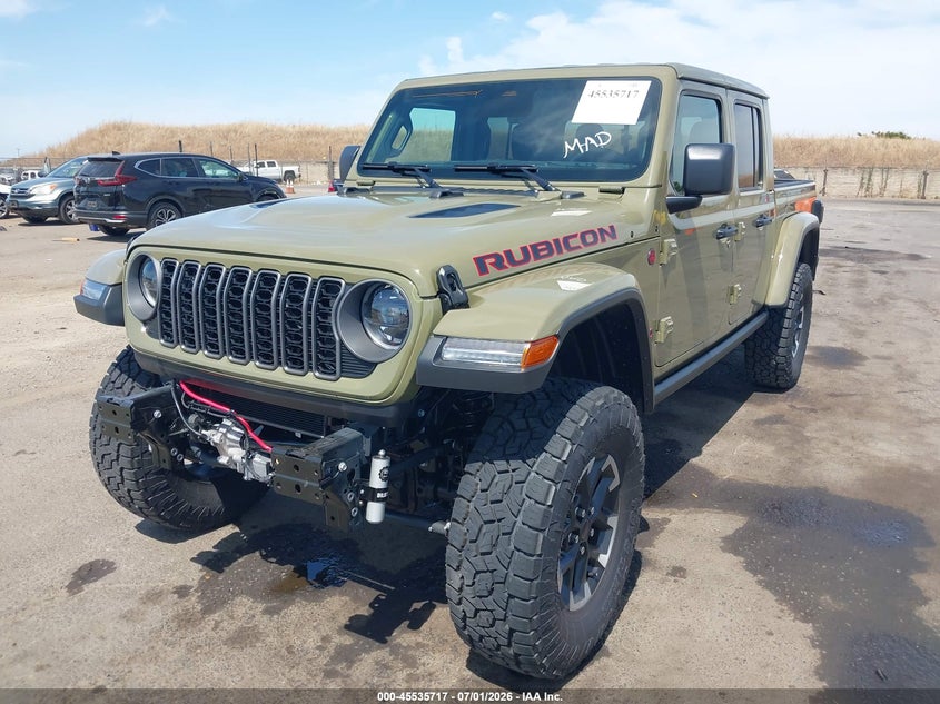 Vin: 1c6rjtbg3tl157581, lot: 46033961, jeep gladiator rubicon 4x4 20262
