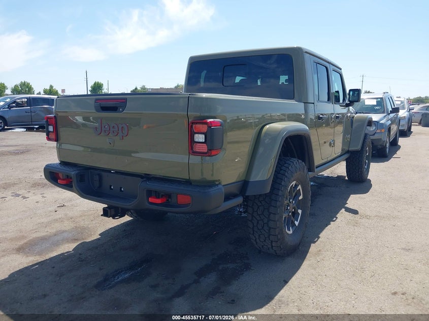 Vin: 1c6rjtbg3tl157581, lot: 46033961, jeep gladiator rubicon 4x4 20264
