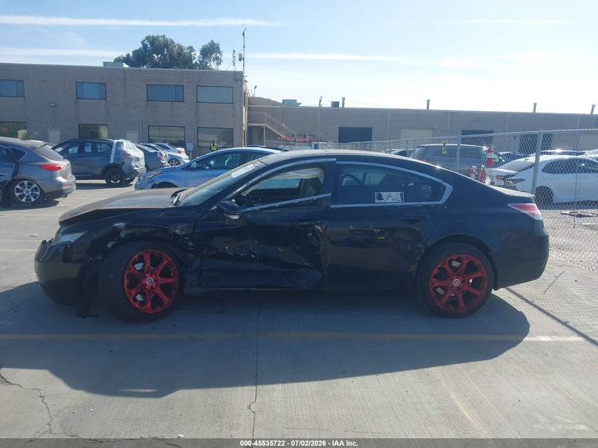 ACURA TL 2013 VIN 19UUA8F74DA009061