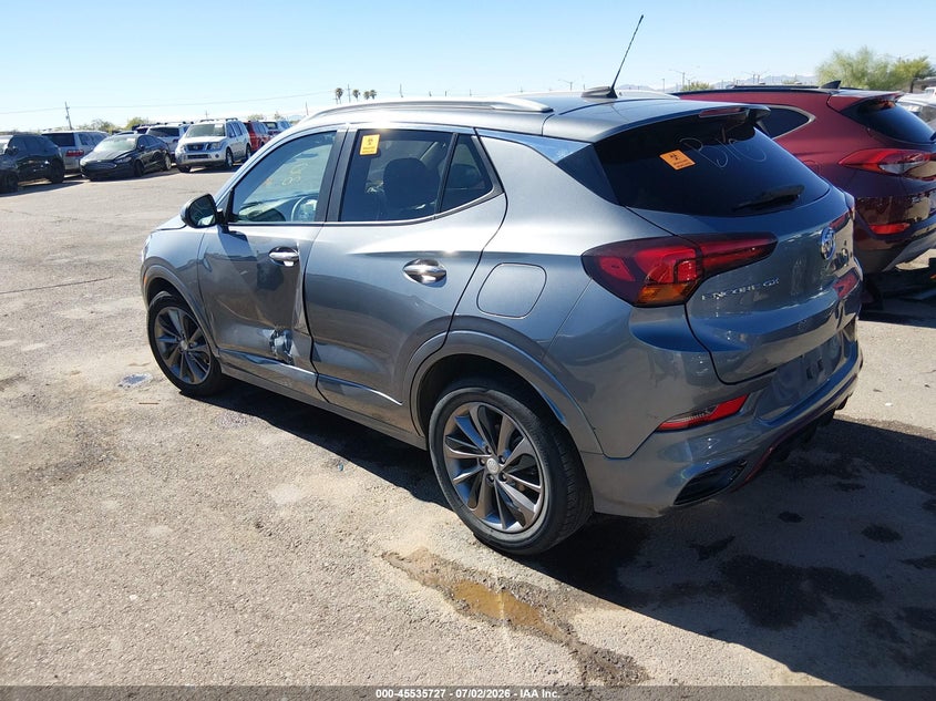 Vin: kl4mmdsl0nb073203, lot: 46033971, buick encore gx fwd select 20223