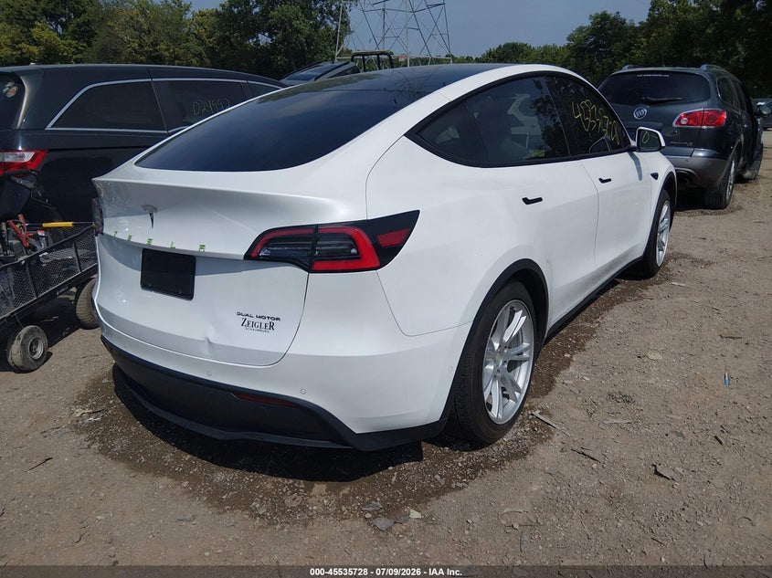 2021 TESLA MODEL Y auction photo 4
