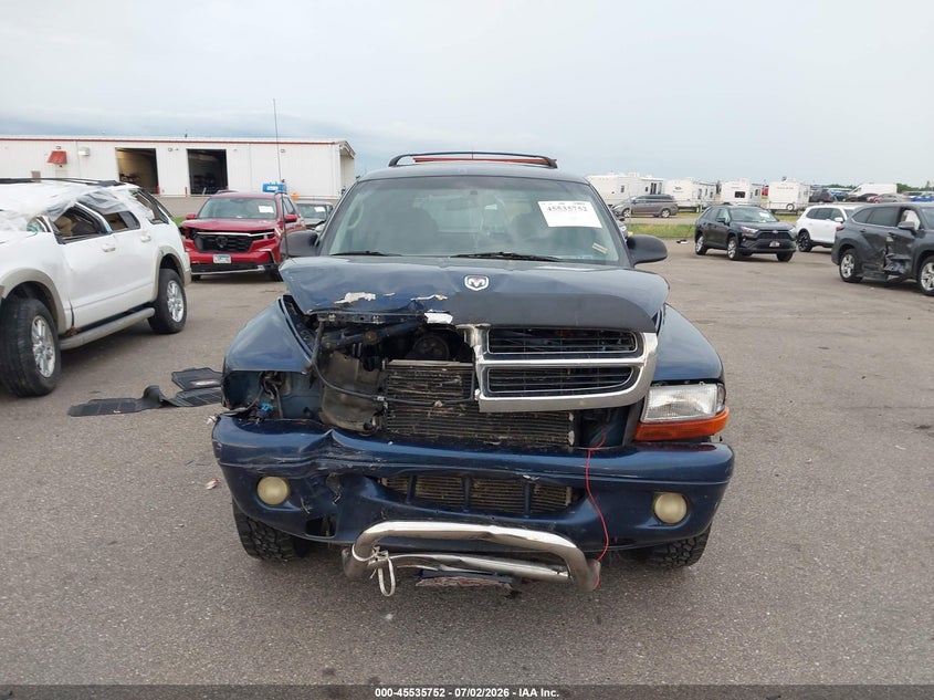 2001 DODGE DURANGO SPORT UTILITY VEHICLE 4.7L V-8 235HP