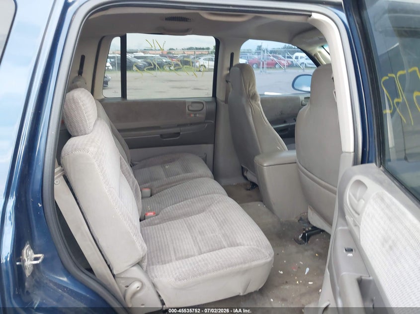 2001 DODGE DURANGO SPORT UTILITY VEHICLE 4.7L V-8 235HP