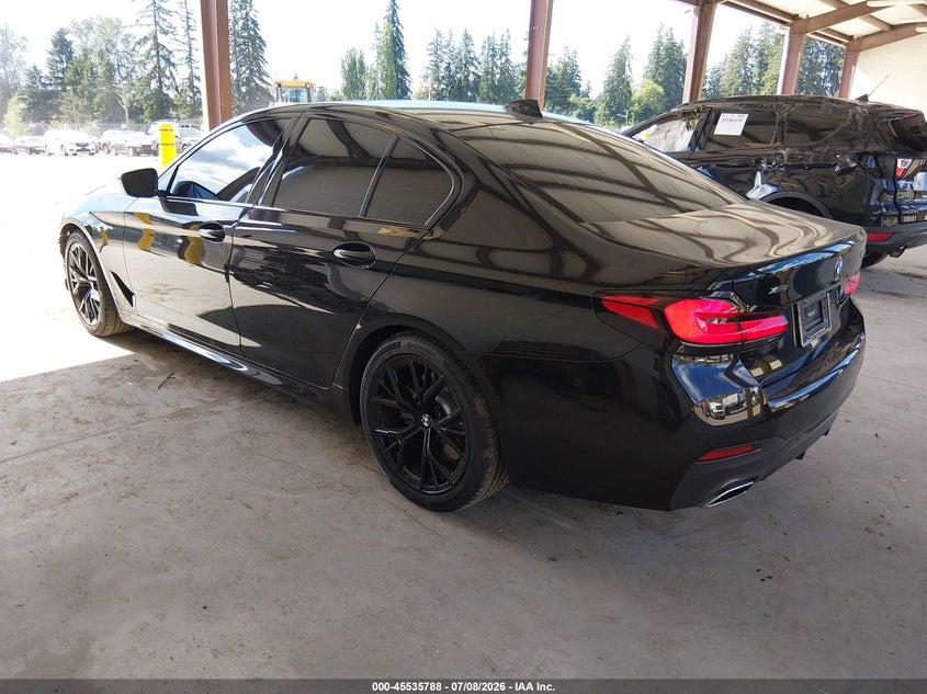 Vin: wba73bj08mwx26172, lot: 46034032, bmw 540i xdrive 20213