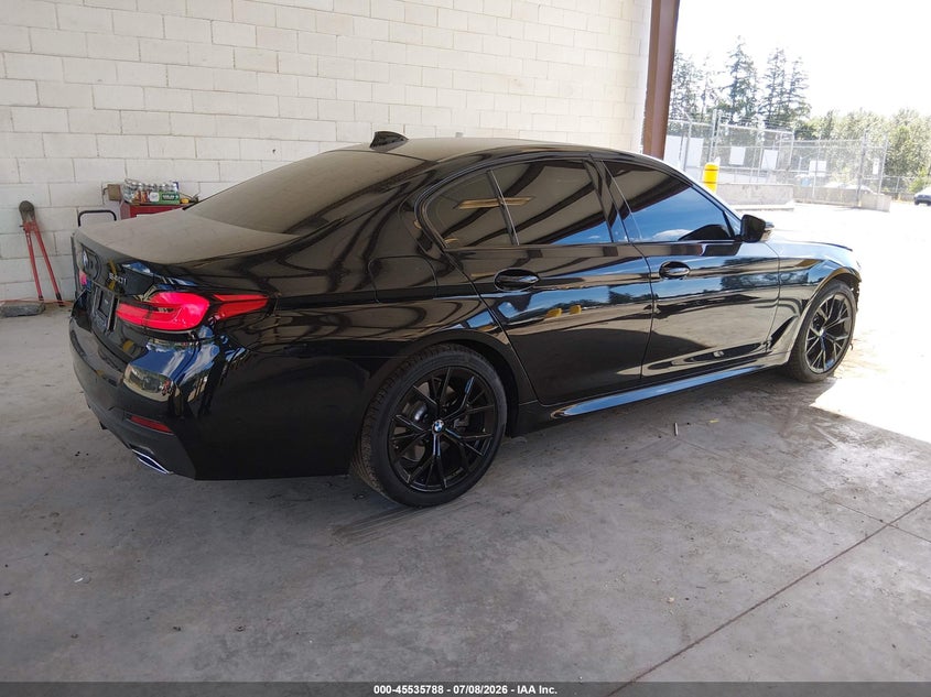 Vin: wba73bj08mwx26172, lot: 46034032, bmw 540i xdrive 20214