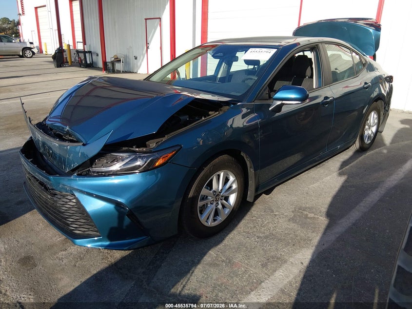 2025 Toyota Camry, Front & Rear, IAAI, VIN 4T1DAACK7SU169649 — photo 2