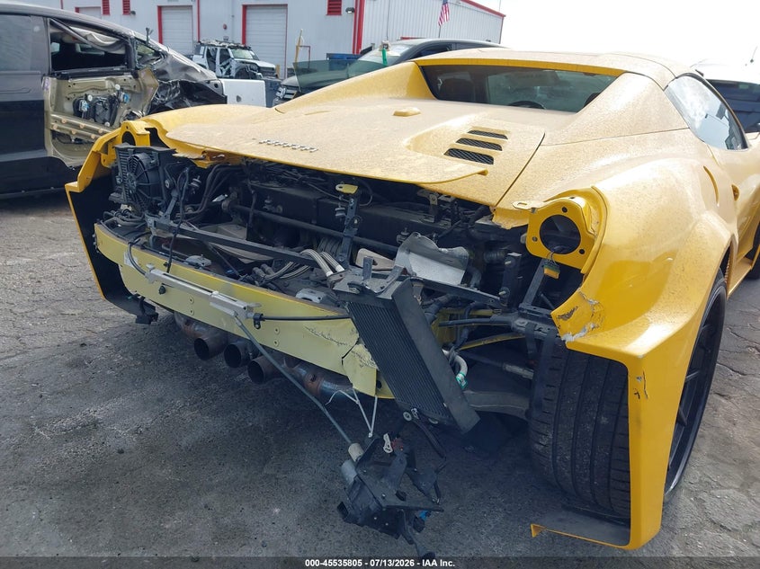2013 Ferrari 458 Spider VIN: ZFF68NHA2D0190114 Lot: 45535805
