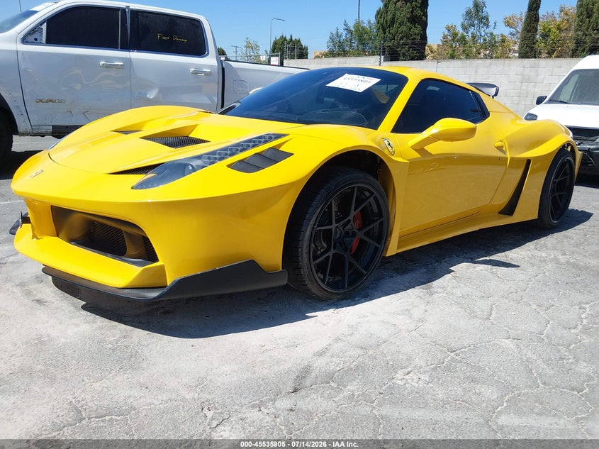 2013 FERRARI 458 SPIDER auction photo 2