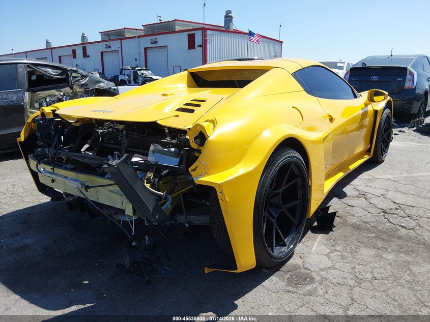 2013 FERRARI 458 SPIDER auction photo 4