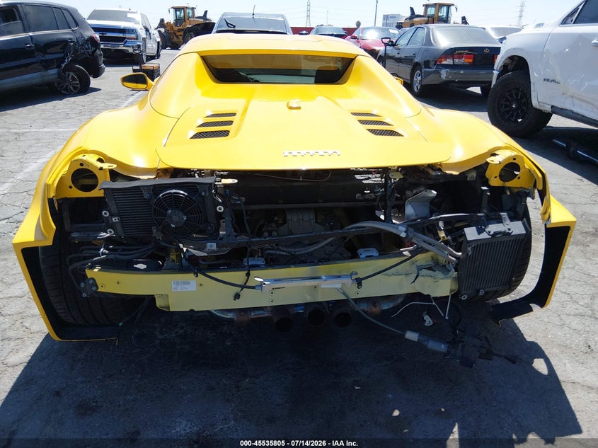 2013 FERRARI 458 SPIDER auction photo 6