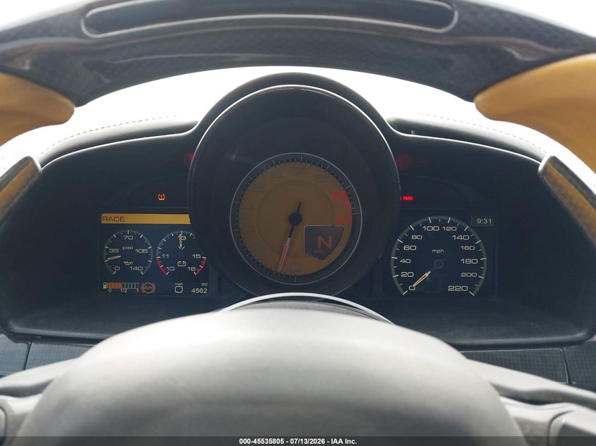 2013 FERRARI 458 SPIDER auction photo 7