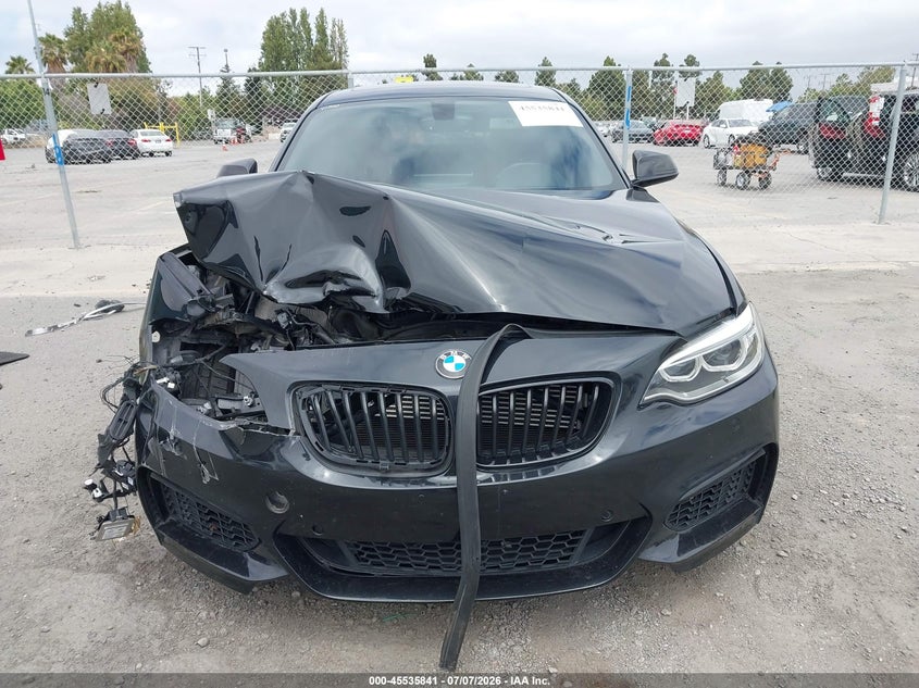2017 BMW M240I VIN: WBA2G1C38HV639027 Lot: 45535841