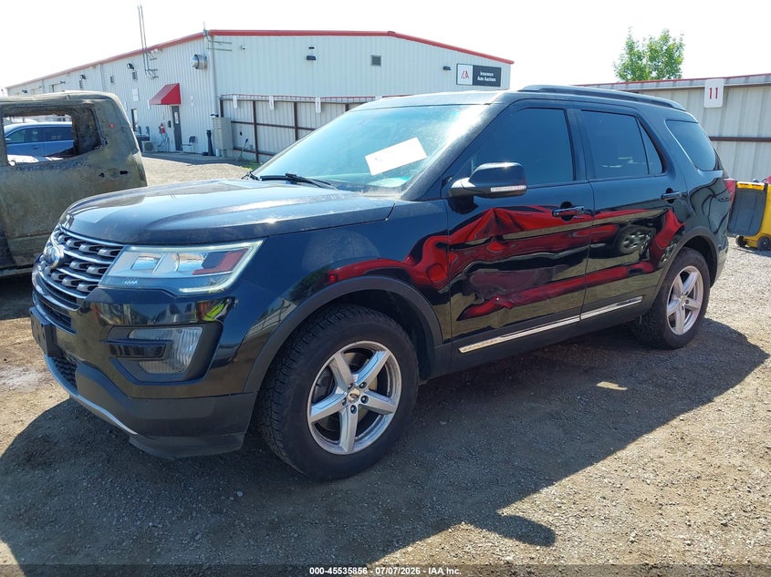 Vin: 1fm5k8d8xgga77485, lot: 46034100, ford explorer xlt 20162