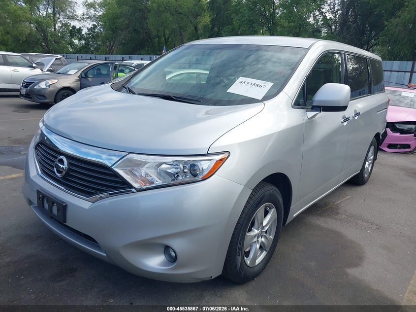 Vin: jn8ae2kp0c9043673, lot: 46034111, nissan quest sv 20122