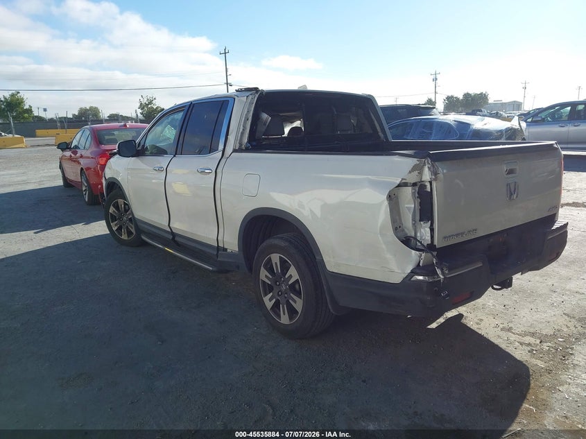 2017 HONDA RIDGELINE auction photo 3