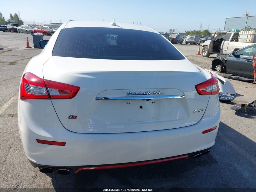 2015 Maserati Ghibli S Q4 VIN: ZAM57RTA6F1143088 Lot: 45535887