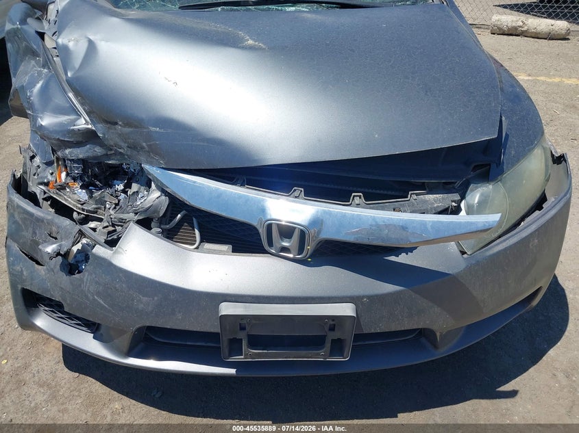 2010 Honda Civic Lx VIN: 19XFA1F53AE037617 Lot: 45535889
