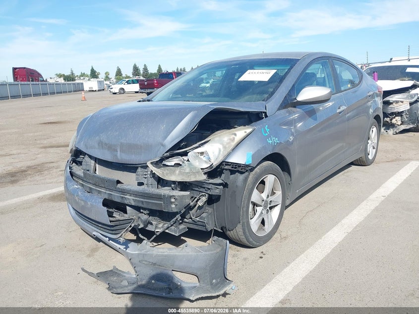 2013 Hyundai Elantra Gls KMHDH4AE7DU710051 photo 1