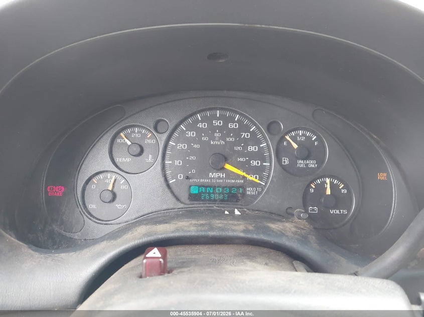 1999 GMC SONOMA auction photo 7