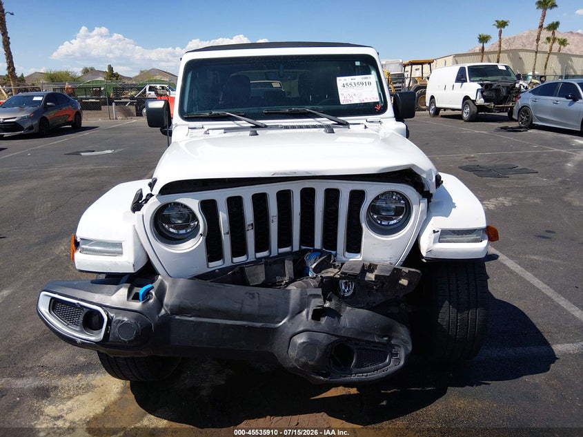 2022 Jeep Wrangler 4Xe Unlimited Sahara 4X4 VIN: 1C4JJXP60NW198295 Lot: 45535910