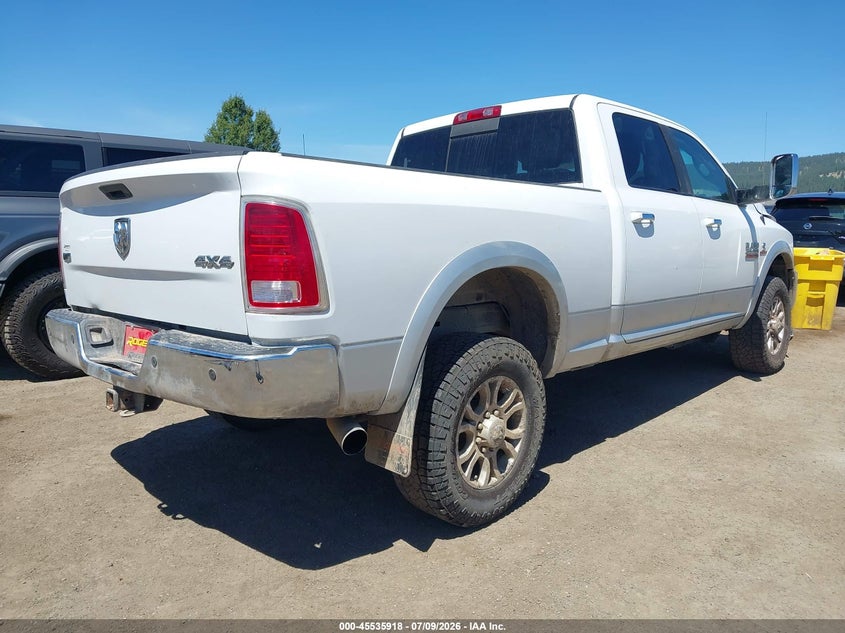Vin: 3c6ur5fl2eg283792, lot: 46034162, ram 2500 laramie 20144