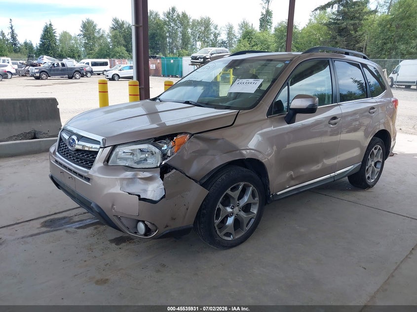 2015 SUBARU FORESTER auction photo 2