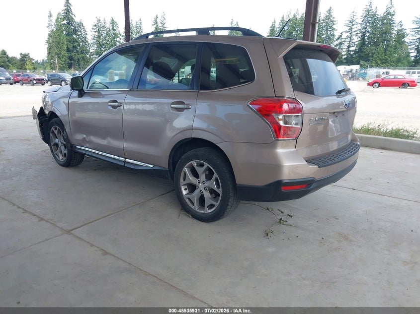 2015 SUBARU FORESTER auction photo 3