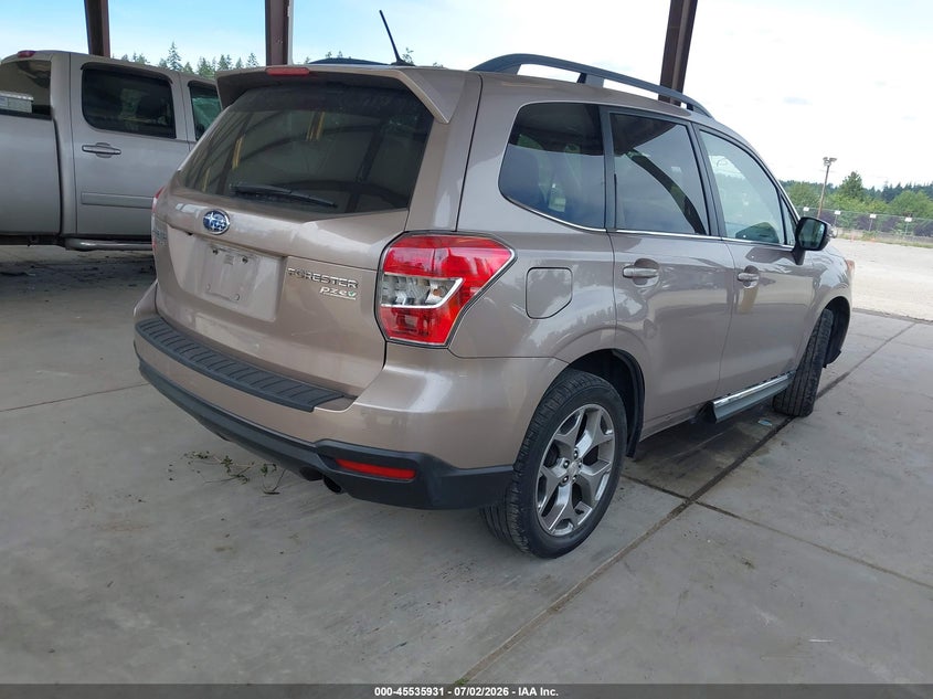 2015 SUBARU FORESTER auction photo 4