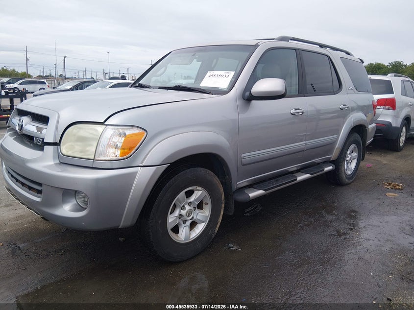 2006 Toyota Sequoia Sr5 V8 VIN: 5TDZT34A36S275158 Lot: 45535933