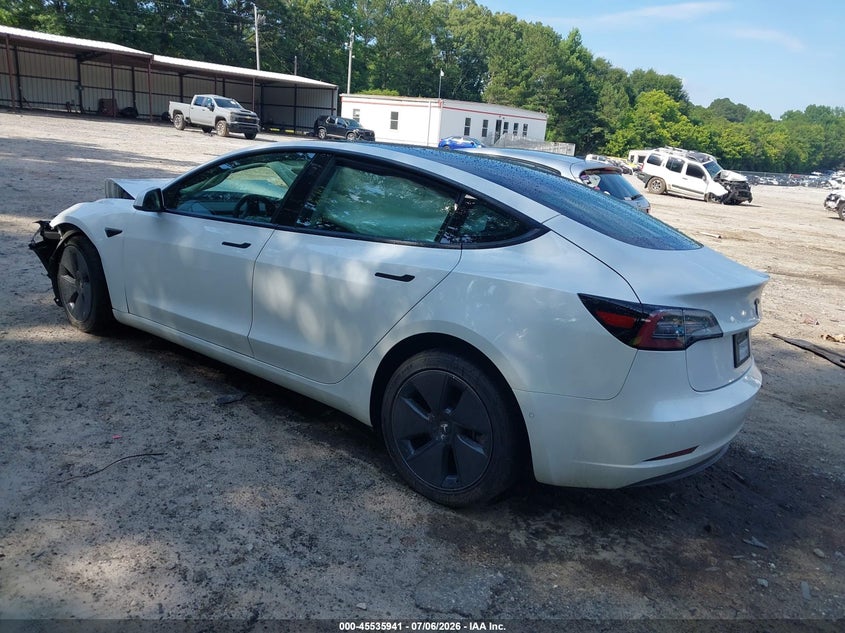 2021 TESLA MODEL 3 auction photo 3