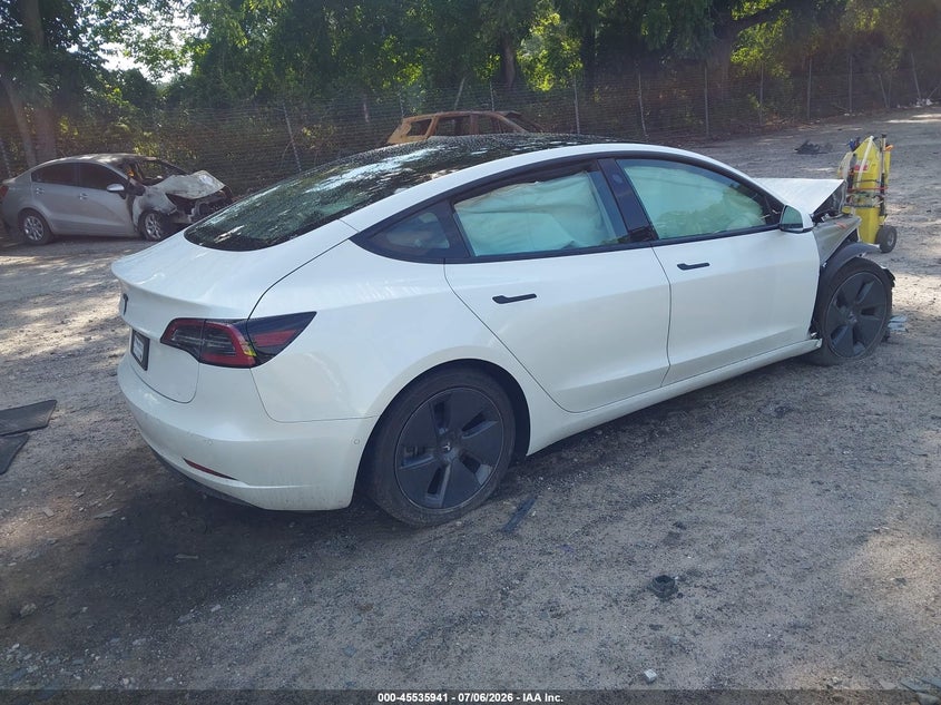 2021 TESLA MODEL 3 auction photo 4