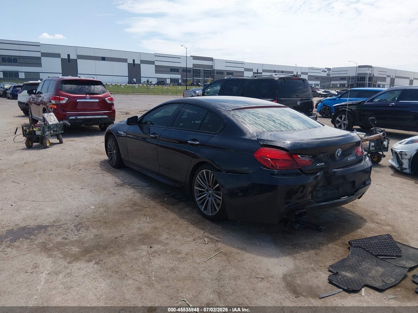 Vin: wba6b4c57ed099061, lot: 46034192, bmw 650i gran coupe xdrive 20143