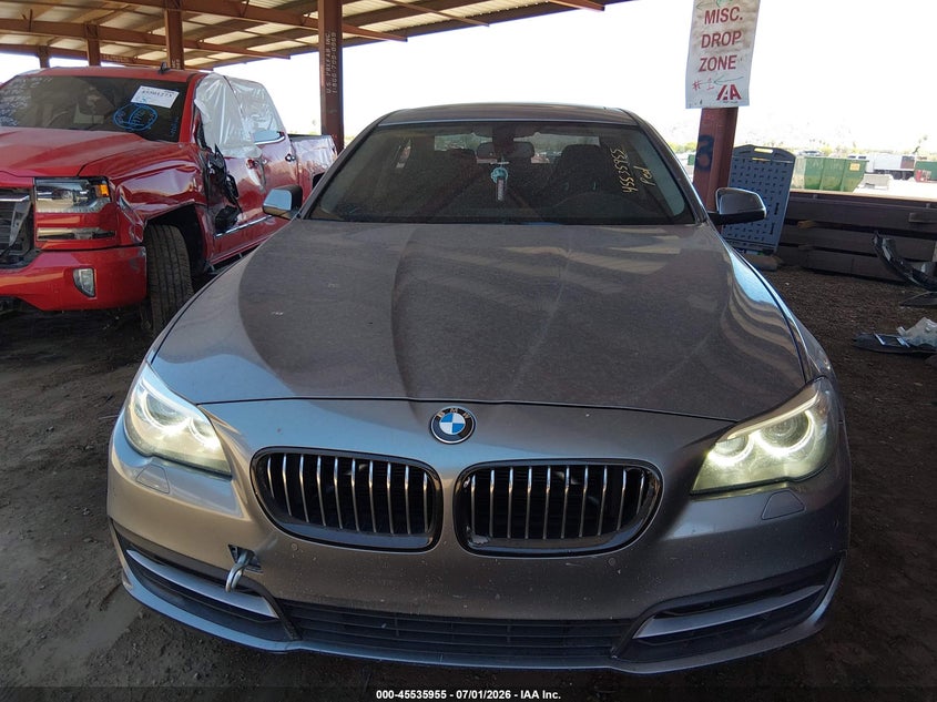 2014 BMW 5ER SEDAN 2.0L I-4 DI, DOHC, VVT, TURBO, 240HP