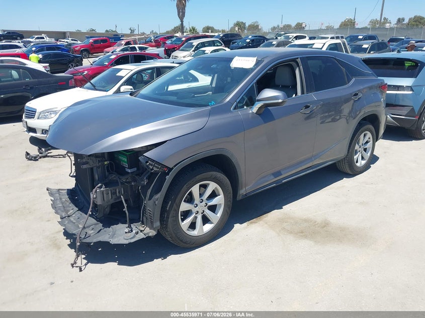 Vin: 2t2zzmca0hc077828, lot: 46034215, lexus rx 350 20172