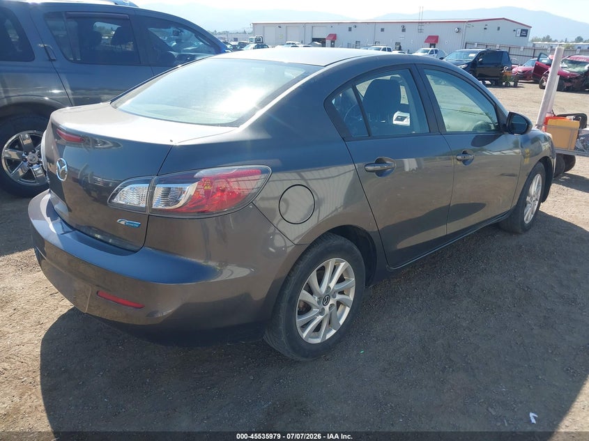 Vin: jm1bl1v75d1789595, lot: 46034223, mazda mazda3 i touring 20134