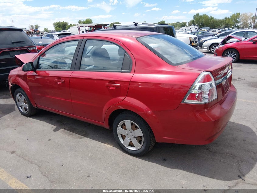 Vin: kl1td5de5bb234749, lot: 46034228, chevrolet aveo 1lt 20113